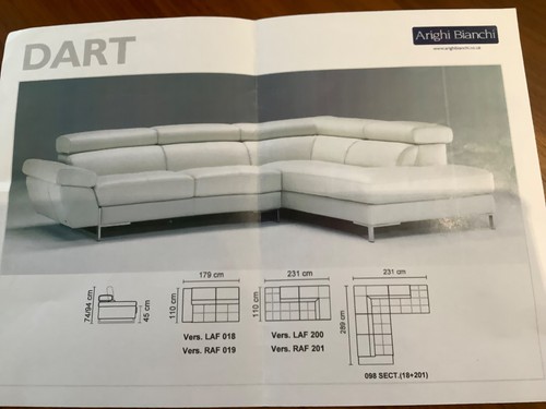 Natuzzi leather sofas used - leather, in