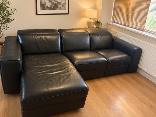 Natuzzi leather recliner - natuzzi,