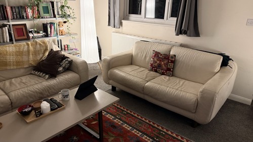 Natuzzi leather sofa - natuzzi,