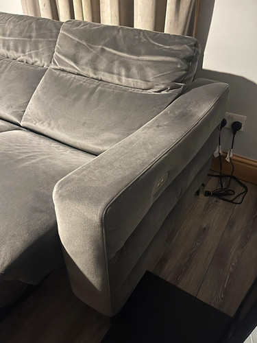 Natuzzi editions grey velvet - natuzzi,