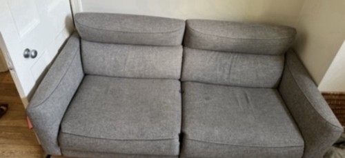 Natuzzi grey stan - grey, ‘stan’