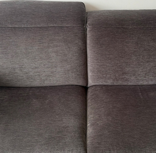 Natuzzi lago dark grey - dark, woven