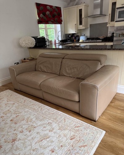 Natuzzi leather recliner sofa - natuzzi,